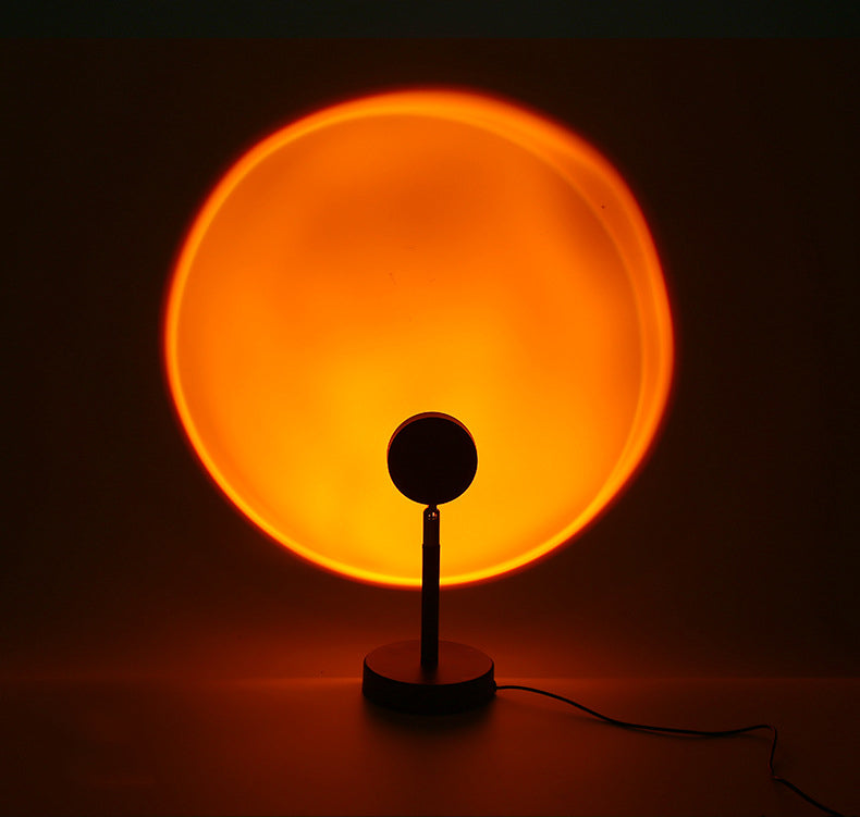 LED Projector Light LED Sun Sunset Rainbow Projector Atmosphere Light Lamp USB Home Decoration Light Style 1