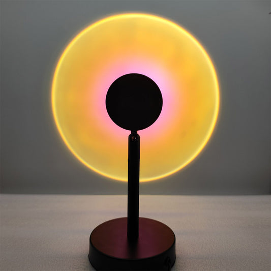 LED Projector Light LED Sun Sunset Rainbow Projector Atmosphere Light Lamp USB Home Decoration Light Style 3