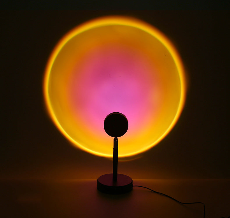 LED Projector Light LED Sun Sunset Rainbow Projector Atmosphere Light Lamp USB Home Decoration Light Style 3
