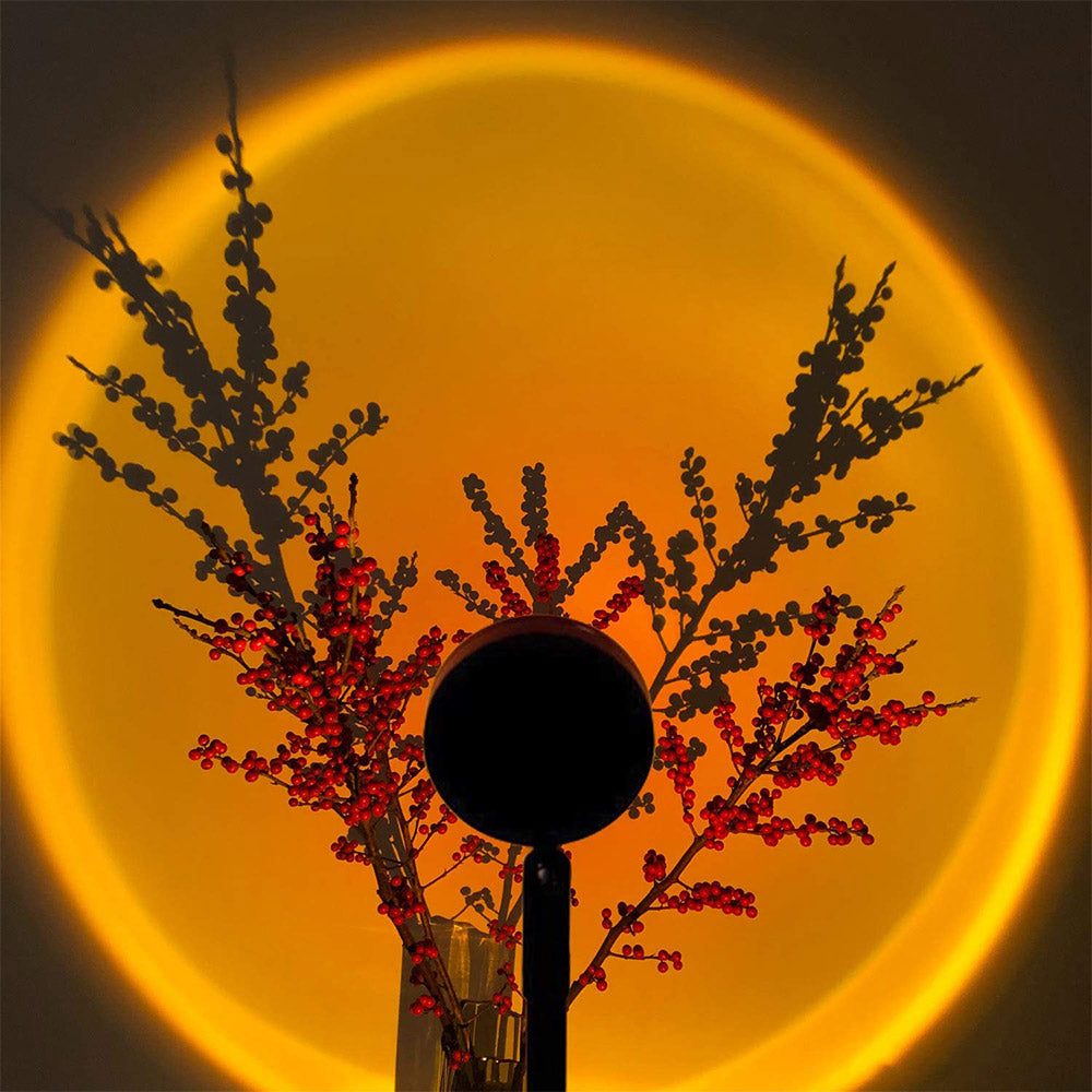 LED Projector Light LED Sun Sunset Rainbow Projector Atmosphere Light Lamp USB Home Decoration Light Style 4