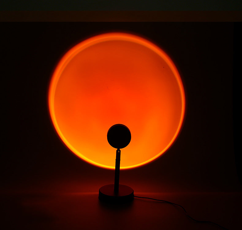 LED Projector Light LED Sun Sunset Rainbow Projector Atmosphere Light Lamp USB Home Decoration Light Style 4