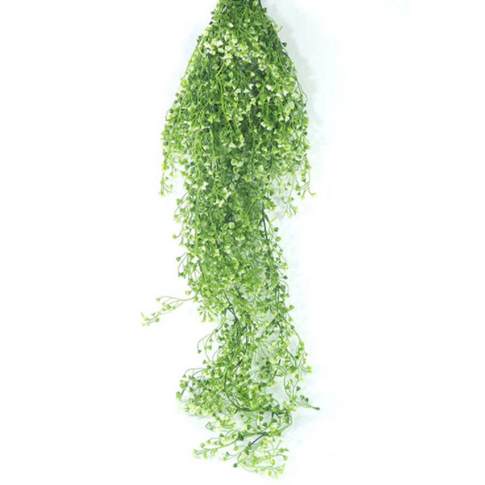4Pcs White Artificial Plants Fake Flower Vines Hanging Garland Plants Home Decoration