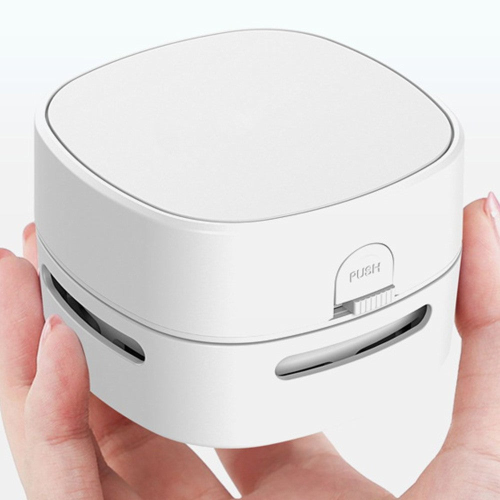 Desktop Vacuum Cleaner Mini Table Dust Sweeper 360 Degree Rotatable Vacuum Cleaner Handheld Table Cleaner