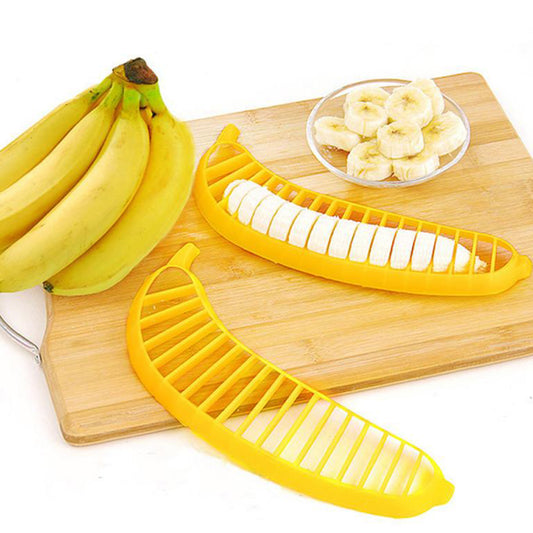 4 X Banana Slicers Banana Cutters Fruit Vegetable Salad Makers Home Kitchen Tool