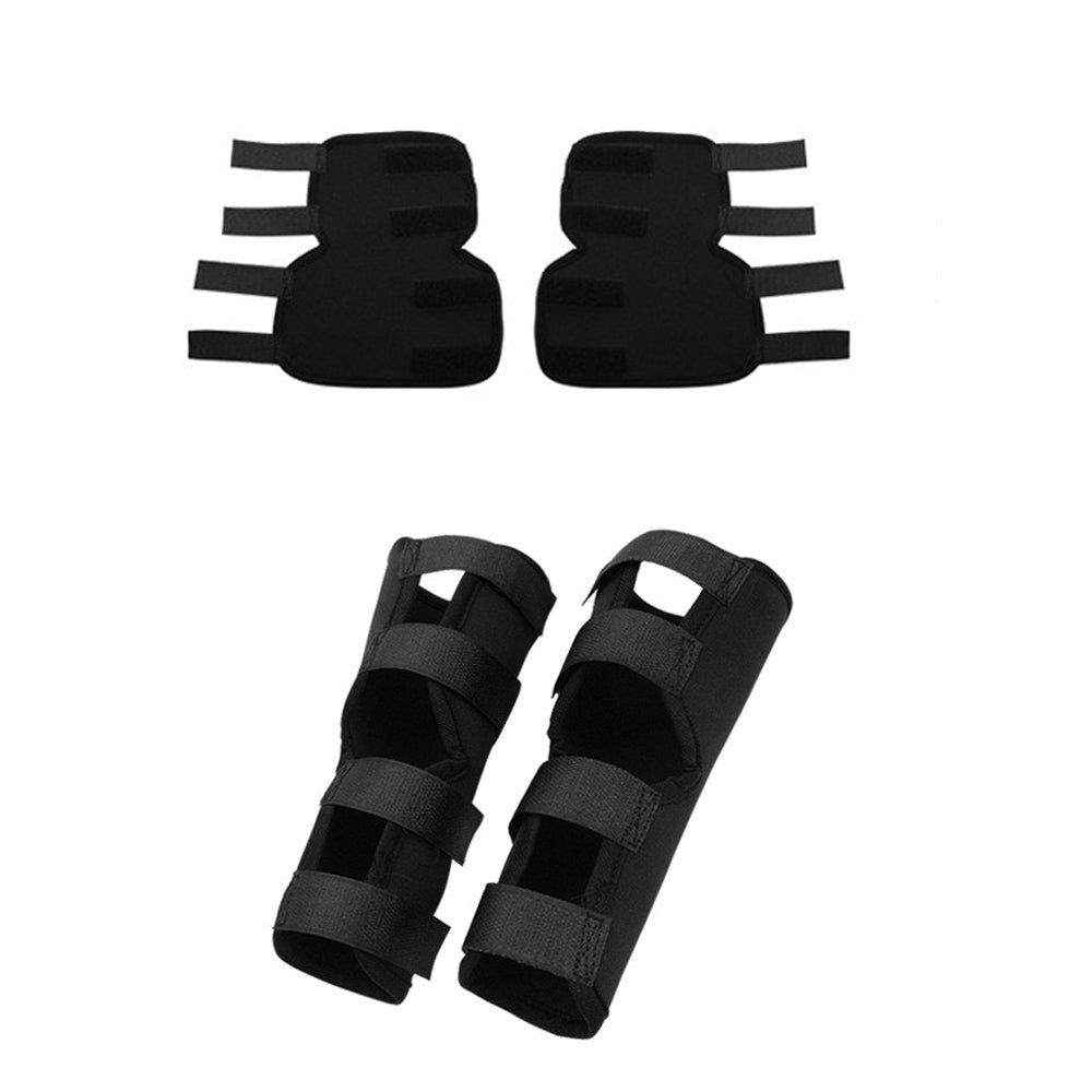 2 X Size Medium Pet Knee Support Brace Dog Hock Protector Leg Compression Wrap Pad Pet Leg Care