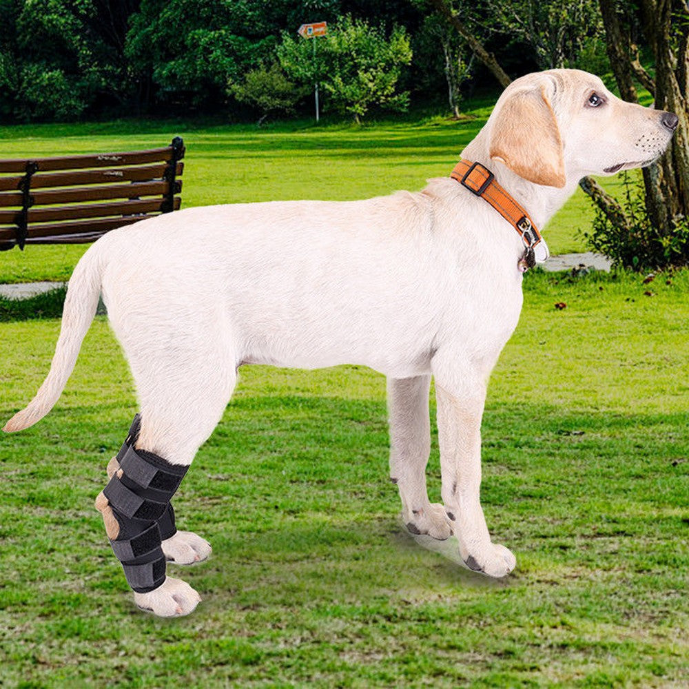 2 X Size Small Pet Knee Support Brace Dog Hock Protector Leg Compression Wrap Pad Pet Leg Care