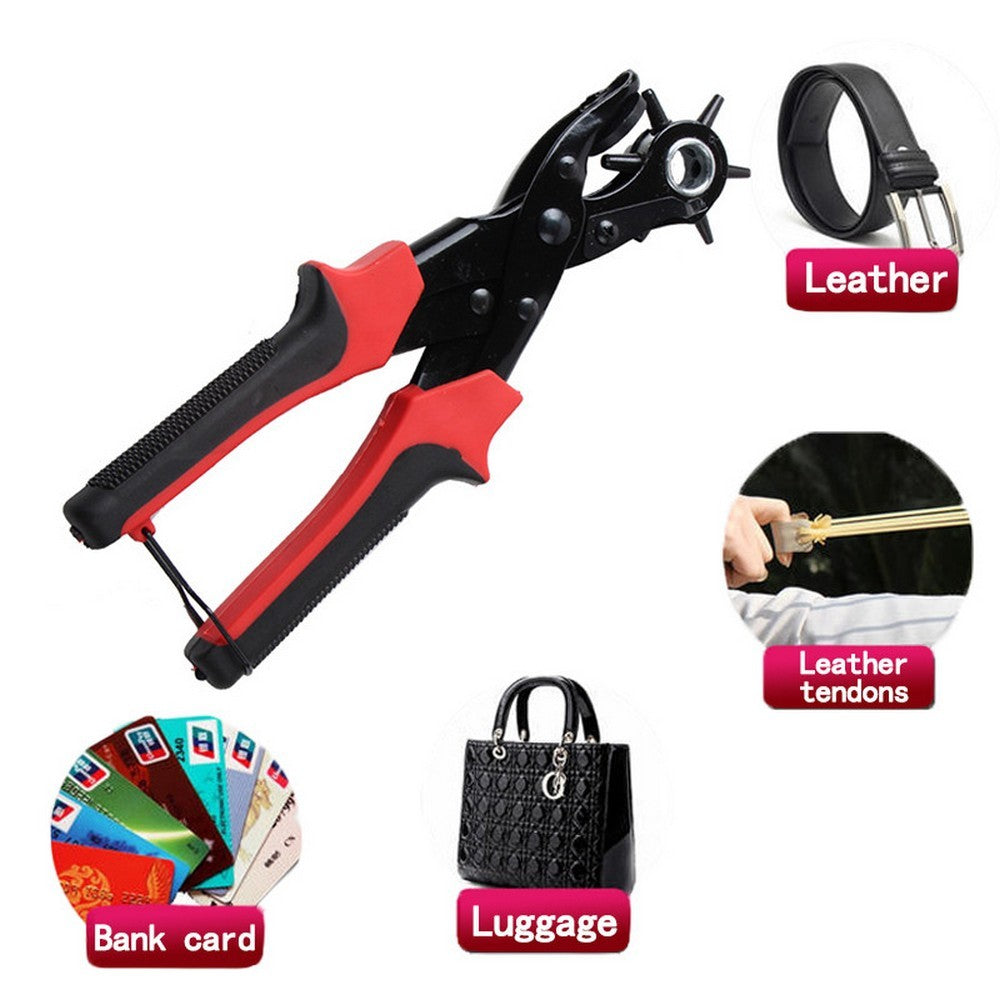 2 X Leather Belt Hole Punches Belt Punches Plier Eyelet Punchers Punch Tool Hand Tool