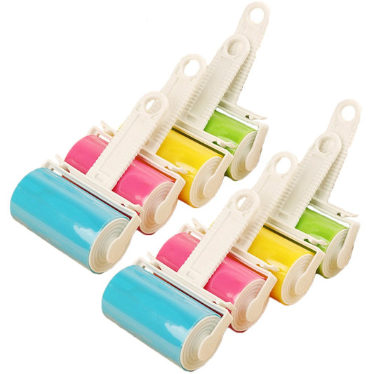 8X Reusable Washable Sticky Lint Remover Roller Lint Roller Pet Hair Remover