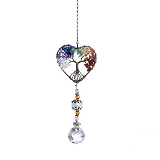Style 3 Hanging Rhinestone Pendant Car Window Hanging Ornament Home Decoration