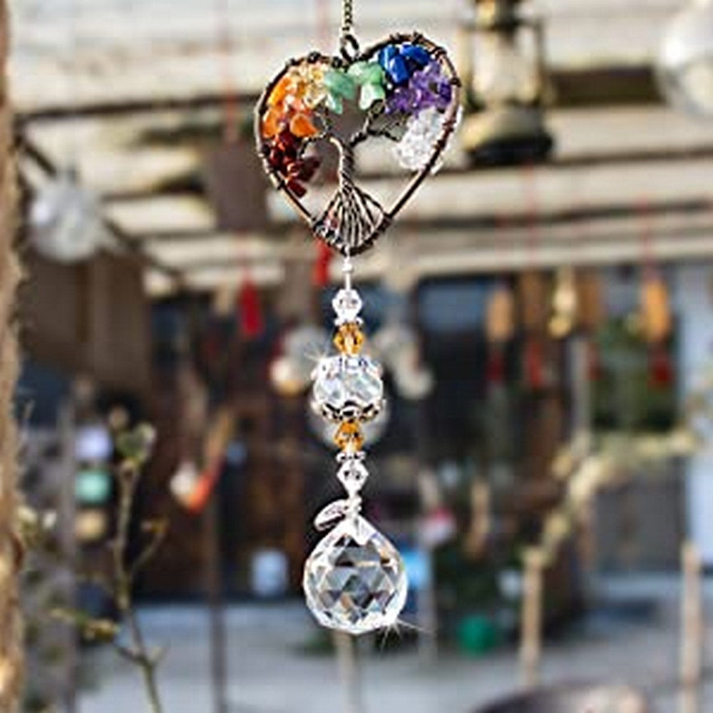 Style 3 Hanging Rhinestone Pendant Car Window Hanging Ornament Home Decoration
