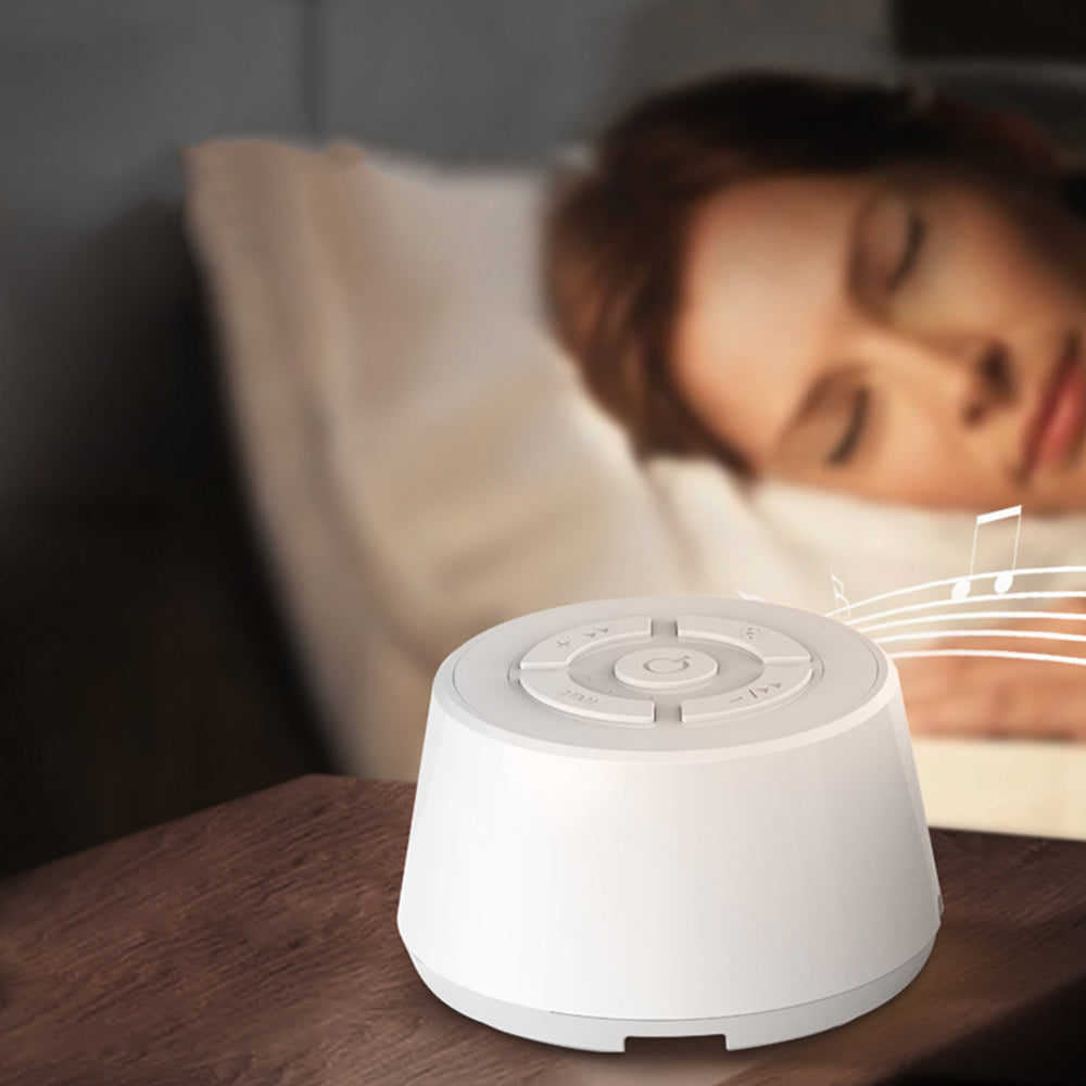 White Sleep Therapy Sound Machine White Noise Machine Music Sleep Machine