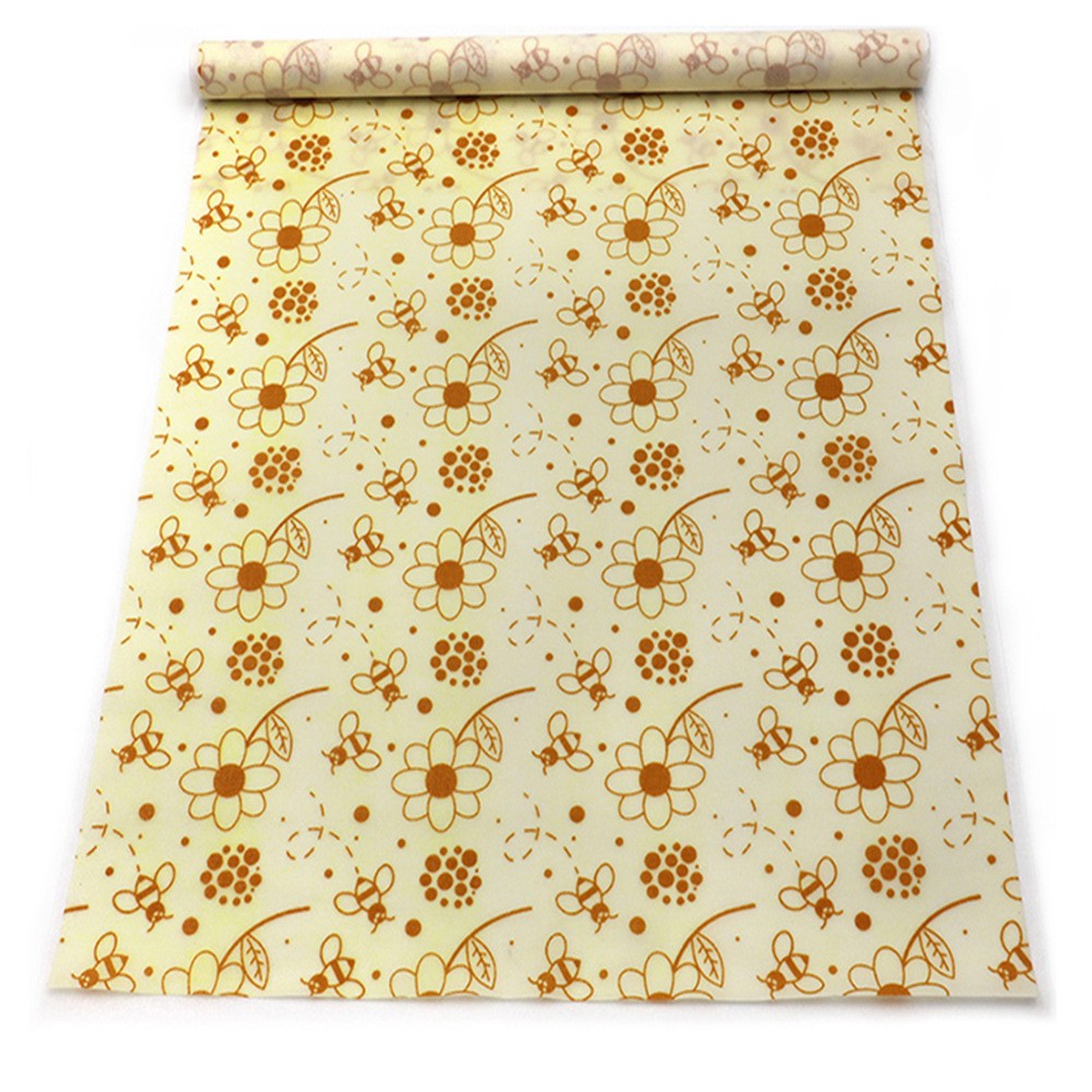 2 X Flowers Pattern Reusable Beeswax Food Cover Beeswax Food Wrap