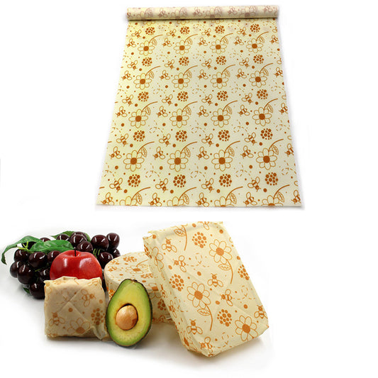 2 X Flowers Pattern Reusable Beeswax Food Cover Beeswax Food Wrap