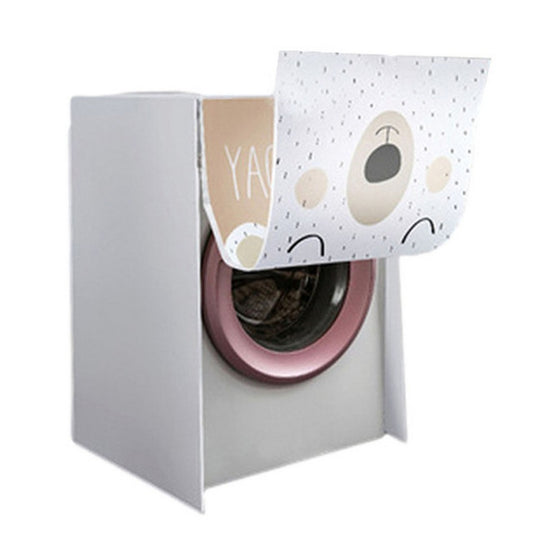 1 X Yellow Front Load Washing Machine Dust Cover