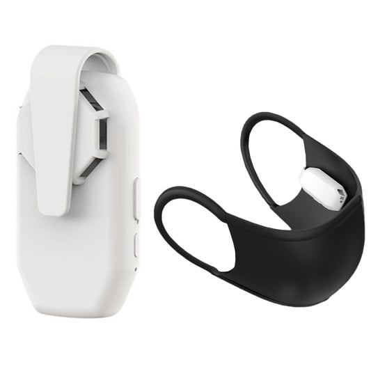 Cooling Fan for Face Mask Easy-Attach Air Purifier for Mask