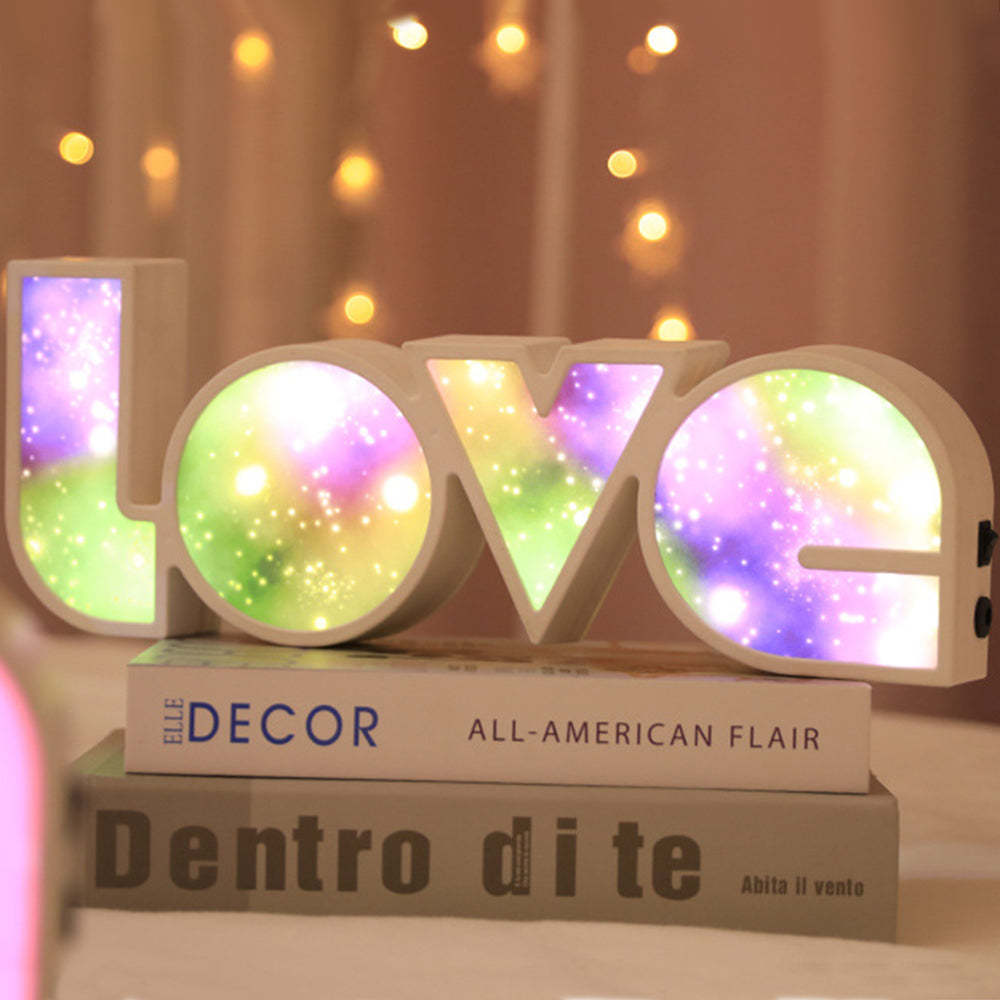 Style 3 LOVE Shaped LED Neon Light Home Decor