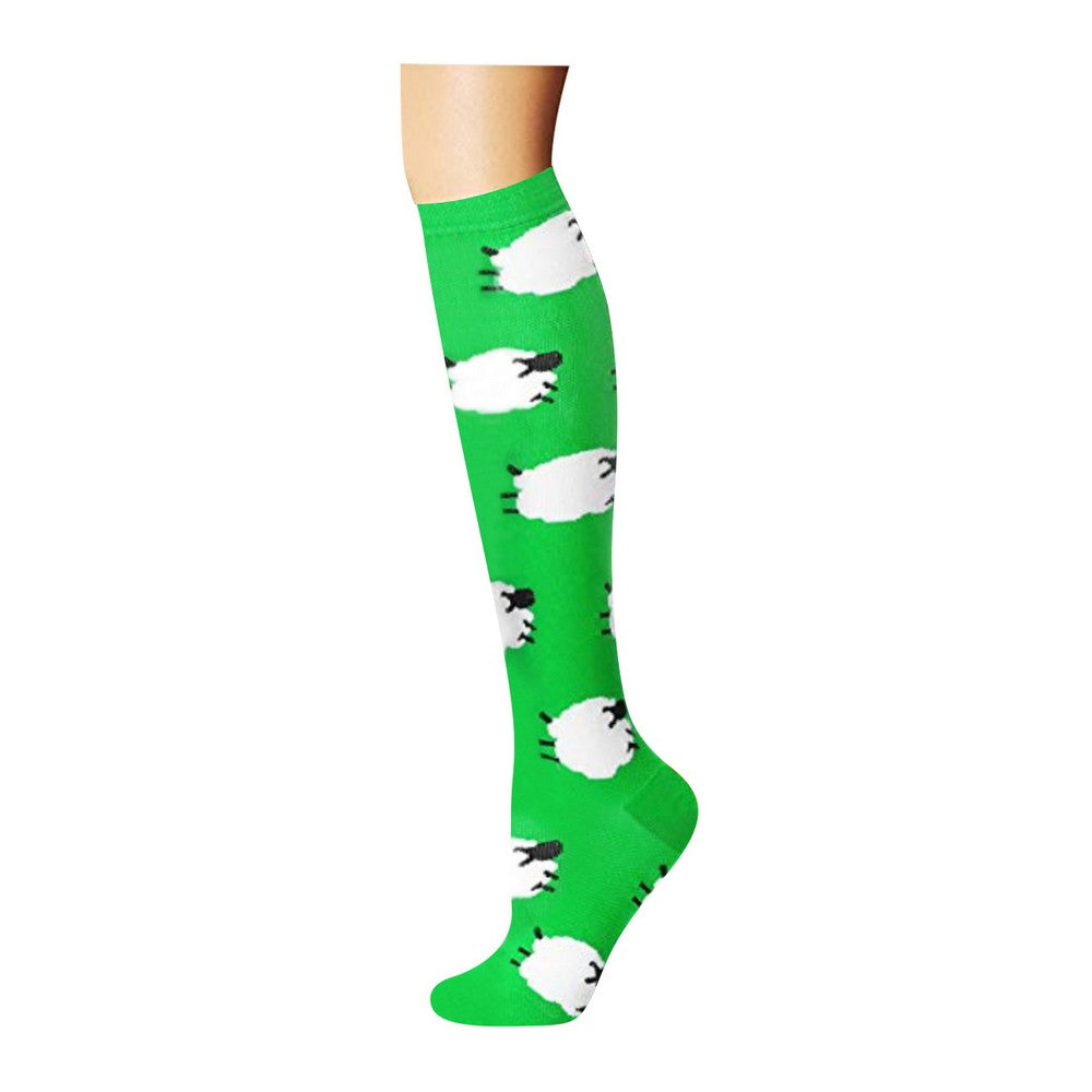3 Pairs of Small Size Style 4 5 6 Womens Knee Length Compression Socks