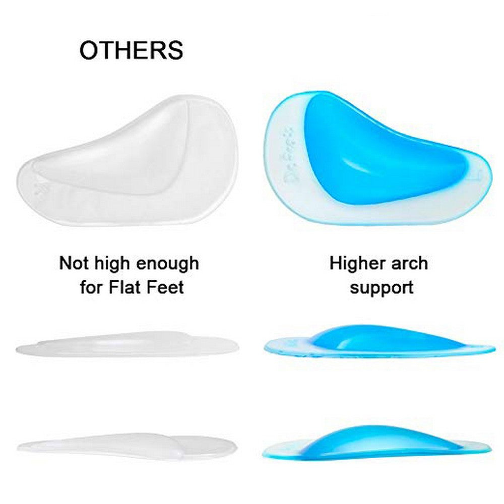 4 Pairs Foot Gel Arch Supports