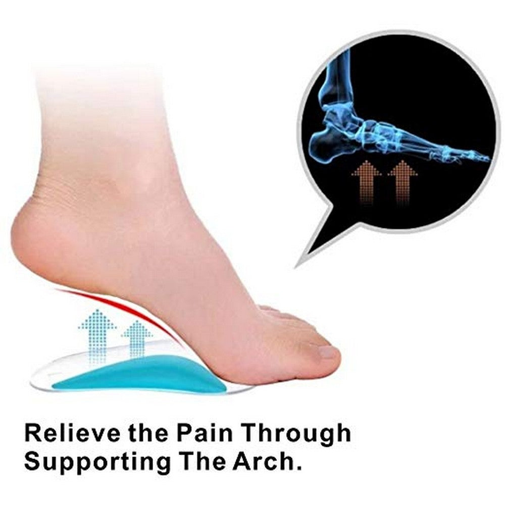 4 Pairs Foot Gel Arch Supports