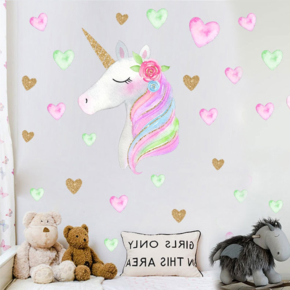 Unicorn Wall Sticker Style 1