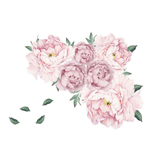 Flower Wall Sticker Pink