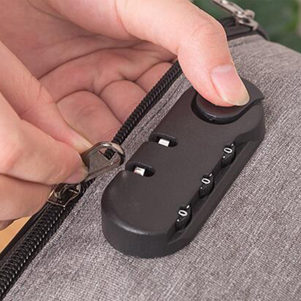 Document Certification Organiser with Lock Black