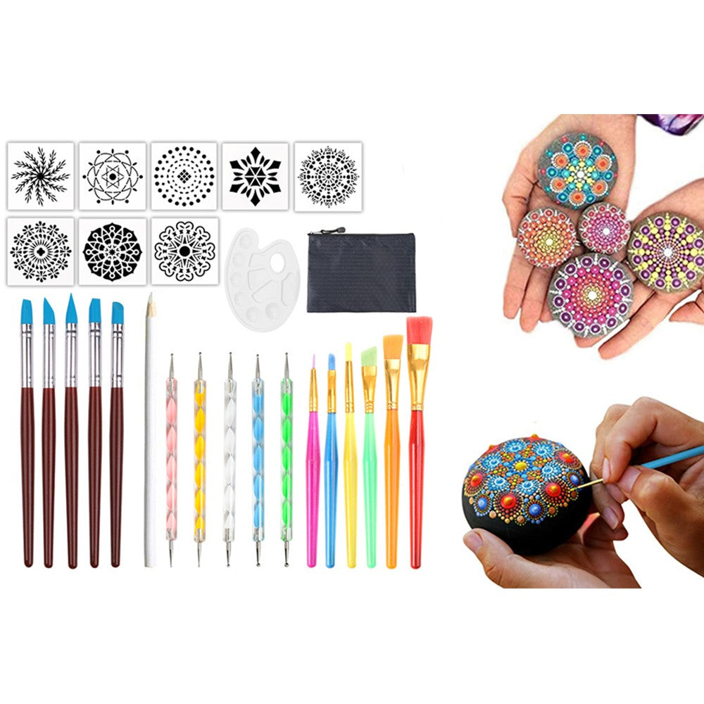 27Pcs Mandala Dotting Tools for Painting Rocks