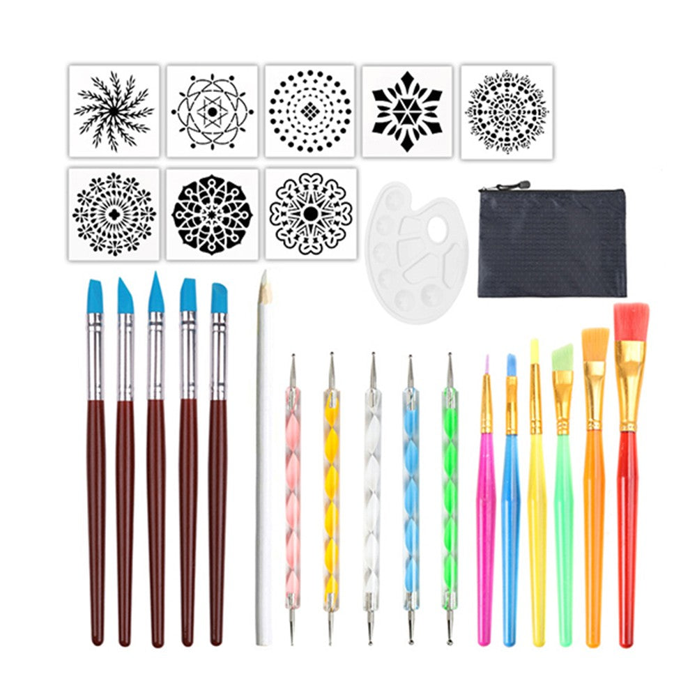 27Pcs Mandala Dotting Tools for Painting Rocks