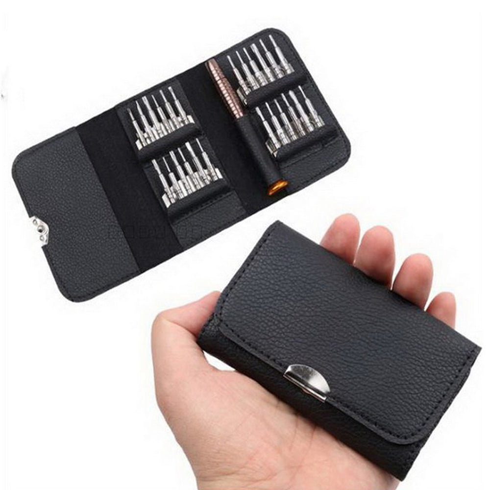 2 Pack 25 In 1 Magnetic Precision Screwdriver Set Bits Repair Tool Kit