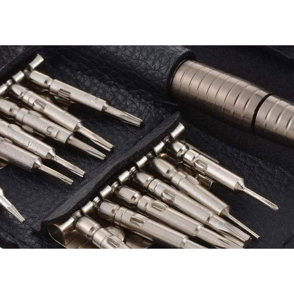 2 Pack 25 In 1 Magnetic Precision Screwdriver Set Bits Repair Tool Kit