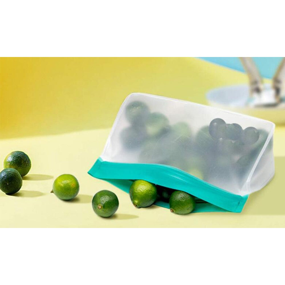 3 X Reusable Ziplock Leakproof Snack Bags