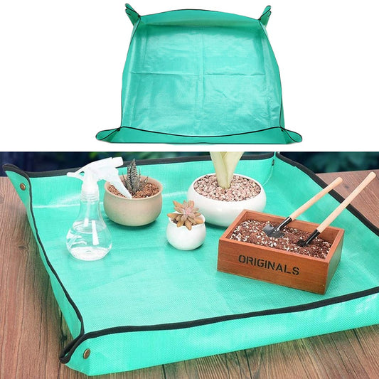 Garden Waterproof Plant Repotting Square Mat