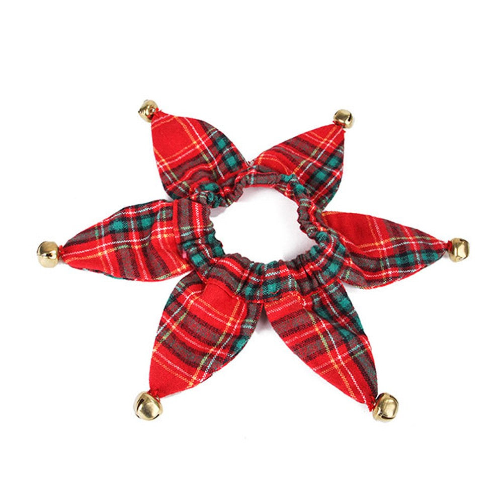 2 X Christmas Xmas Pet Collar with Bells