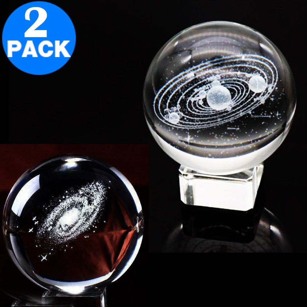 3D Transparent Ball incl. Stand  Style 1 and Style 2
