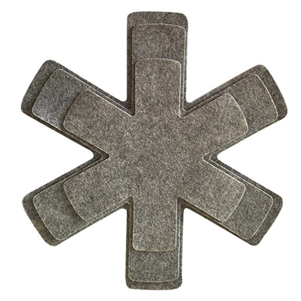 2 X Set of 3Pcs Kitchen Essentials Pot and Pan Protectors