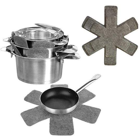 3 X Set of 3Pcs Kitchen Essentials Pot and Pan Protectors