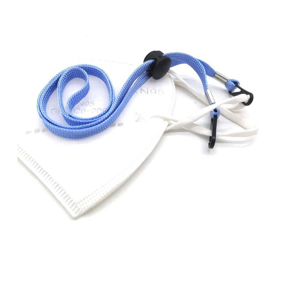 10PCS Adjustable Lanyards 5 Colours Hanging Neck Rope for Face Mask