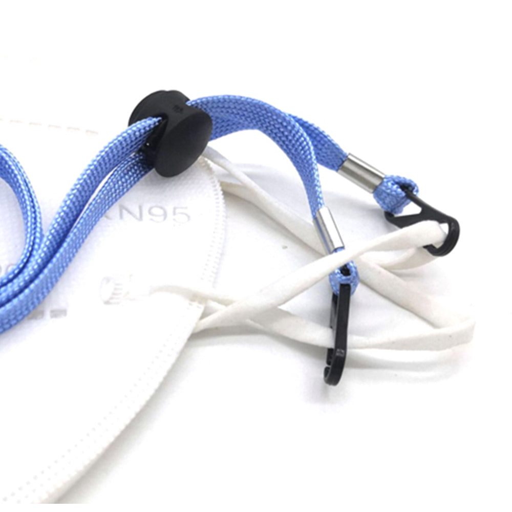 10PCS Adjustable Lanyards 5 Colours Hanging Neck Rope for Face Mask