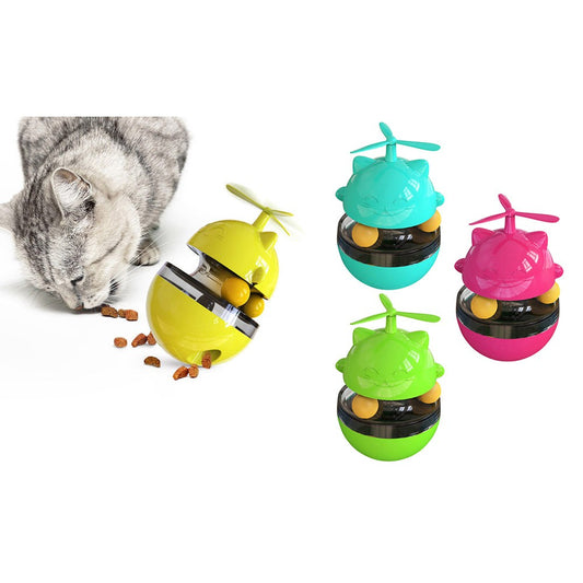 3 In 1 Cat Tumbler Slow Food Dispenser Toy