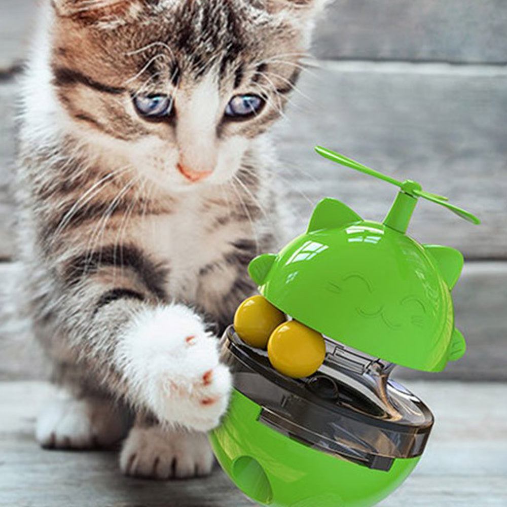 3 In 1 Cat Tumbler Slow Food Dispenser Toy