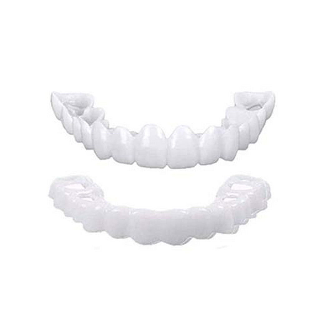 2 Pairs of Smile Fake Teeth Veneer Beauty Tools