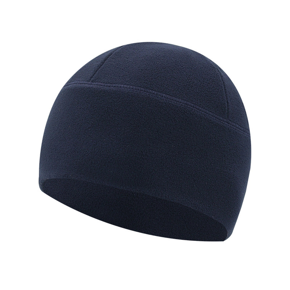 2pcs Outdoor Polar Fleece Snow Helmet Liners-Navy and Khaki