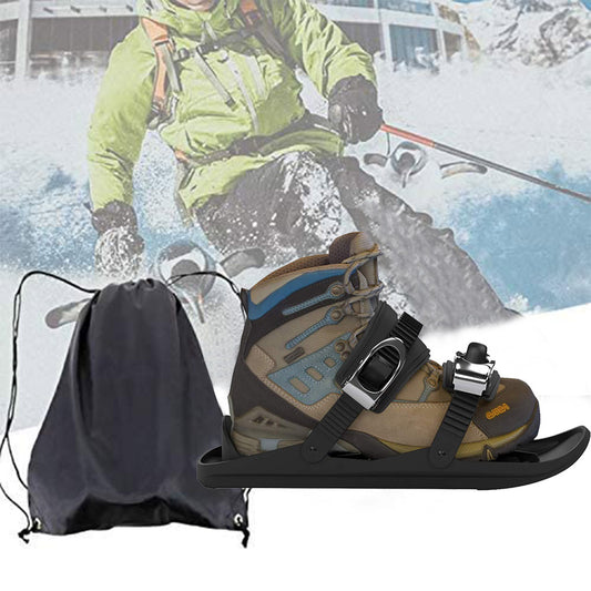 One Pair of Outdoor Snowshoes with Carrying Pouch