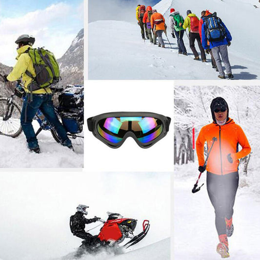 One Pair of Outdoor Ski Goggles-Colour mixture
