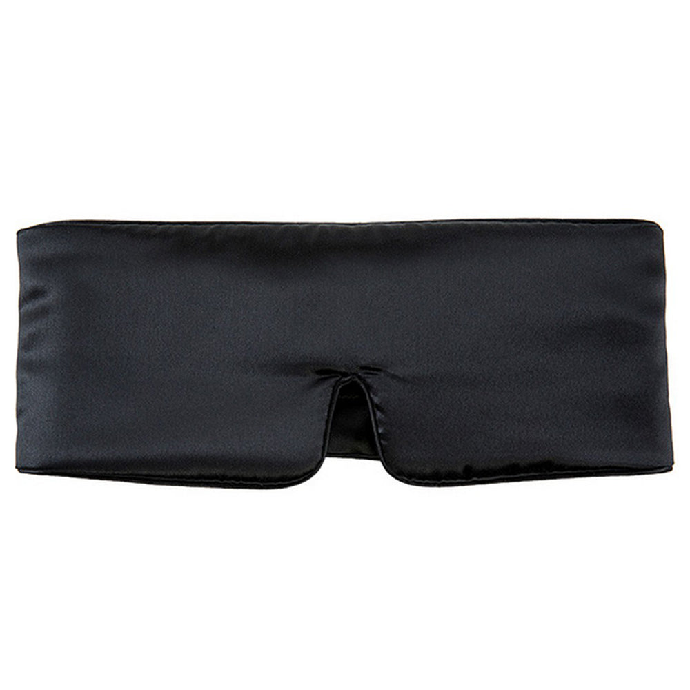 2 X Black and Pink Mulberry Silk Eye Masks