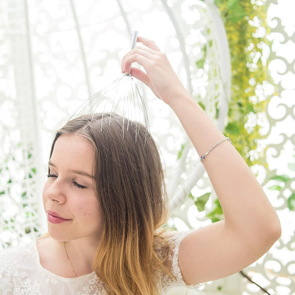 2 Sets of Claws Head Scalp Massager and Back Scratcher Set