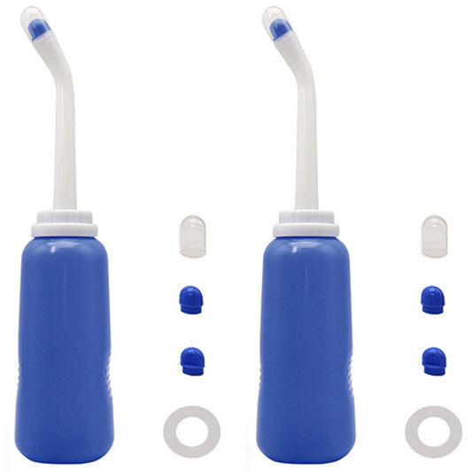 2X Peri Bottle Personal Handheld Bidet Water Sprayer Postpartum Perineal Care
