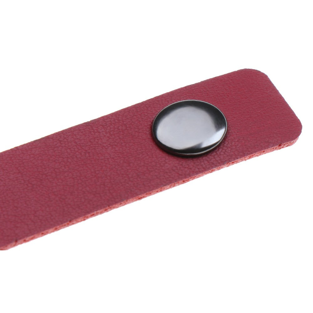 20Pcs PU Micro Fiber Leather Electronic Cable Organizers Earphone Cable Ties