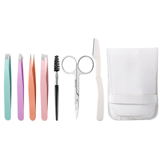 7Pcs Multicolour Eyebrows Trimming Set Eyebrows Trimmer Tools Kit
