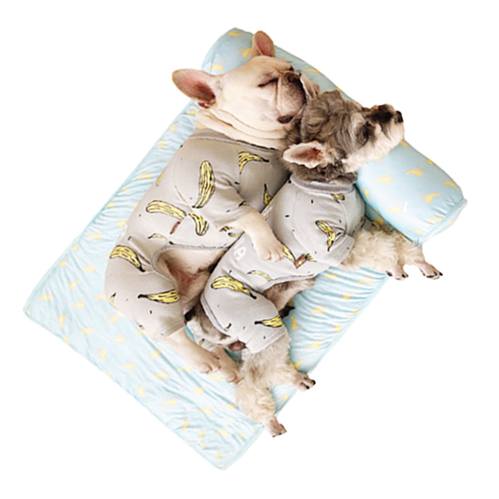 1 X Small Blue Summer Pet Cooling Bed